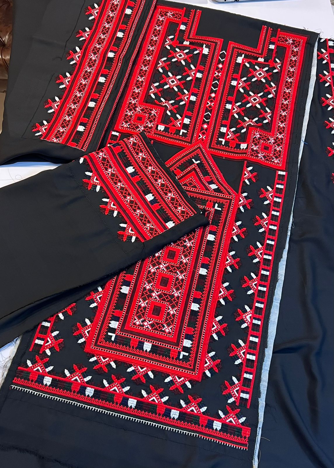 Balochi Embroidery Traditional Dress (Casual, Bridal, Wedding, Party Wear) Authentic Ethnic | Balochi Hand Embroidery