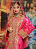 Pink Bridal Balochi Hand Work, Pakistani Wedding Dress