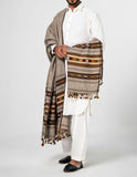 Premium Quality Afghan Men Patu soft Wool Shawls for Winter